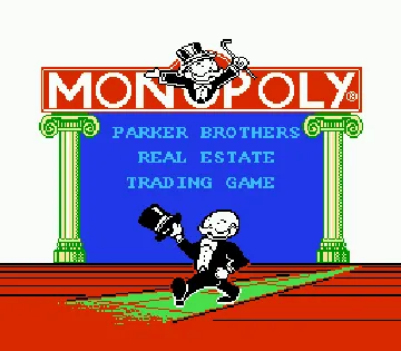 Monopoly (USA) screen shot title